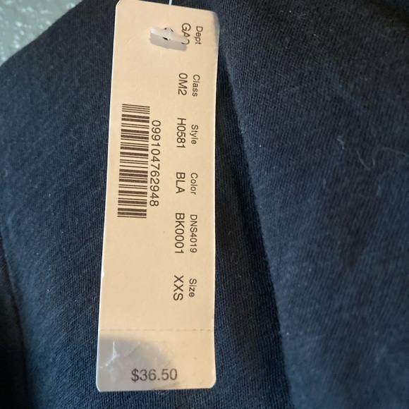 J.Crew Casual Black Shirt with Bow Accent on Back - Picture 3 of 4